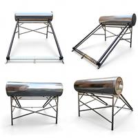 Chauffe-eau solaire haute pression efficace de 200 L