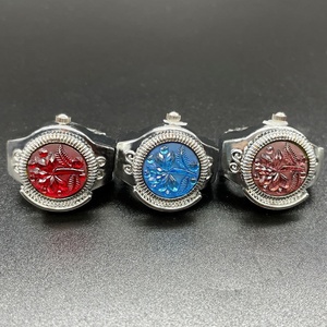 Reloj de Anillo Elegante con Esfera de Cristal en Forma de Corazón, Correa Elástica de Acero Inoxidable, Mini Reloj de Dedo de Cuarzo para Mujer, Regalo de San Valentín - Product Image 3