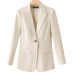 Women's Three Piece Suit Set Solid Color Polyester Anti-Wrinkle Casual <b>Work</b> Wear - Product Image 5