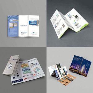 Folleto Tríptico Personalizado de Fábrica con Impresión UV Digital a 4 Colores, Formato A4/A3, Hecho con Papel Kraft - Product Image 3