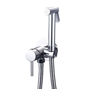 Grifo de bidé de latón de alto rendimiento, rociador de mano, manguera de acero inoxidable, diseño moderno para juegos de bidé de baño de Hotel y <span class=keywords><strong>apartamento</strong></span> - Product Image 4