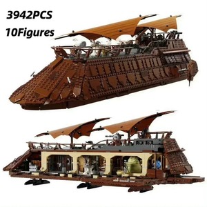 Set di Blocchi di Costruzione in Plastica Moc UCS Jabba's Sail Barge, 40 Pezzi, Compatibile con Particelle Legoed 75397, Adatto per - Product Image 3