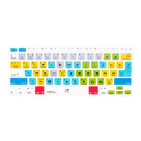 Lightroom \ Serato DJ \ Premiere Pro \ PS \ AI \ OSX \ Ableton Live \ Vim EU & US Raccourcis courants Couverture de clavier pour Macbook 13 Air A1932