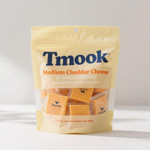 Bolsas de Plástico con Fondo Plano y Cierre Hermético Reutilizables, Impresas a Medida, de Grado Alimenticio para Alimentos Congelados, para Envasar Queso Rallado - Product Image 6