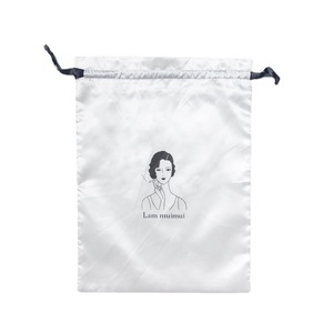 Nouvelles pochettes en tissu satiné avec cordon de serrage, sacs à cosmétiques et bijoux, pochettes extensibles en soie, vente directe du fabricant - Product Image 3
