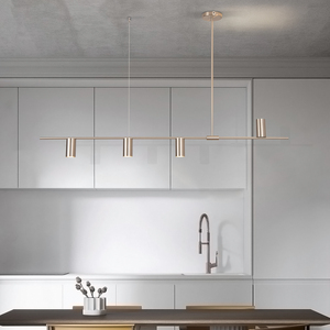 Lustre long sur mesure pour hall d'hôtel, plafond haut, 2026 - Product Image 3