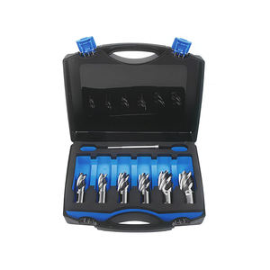 Surtido de 6 brocas cortas Krino HSS M2 con vástago Weldon en caja, 12-22mm - Product Image 1