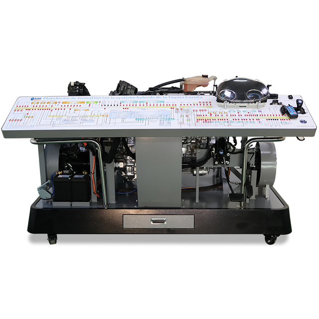 Dissection Hybrid Engine Trainer Metal Steel Electric Training Kit for Vocational Education Driving School Lab Equipment