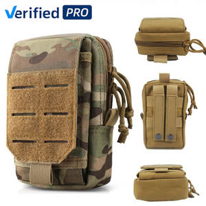 EDC Gadget Organizer Waist Pack Smartphone <span class=keywords><strong>Pouch</strong></span> Tool Holster Pocket Waterproof Tactical Phone Holder Molle Utility Belt Pouches - Product Image 1