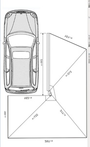 Auvent autoportant <span class=keywords><strong>professionnel</strong></span> de qualité supérieure à 270 degrés, résistant et imperméable, pour véhicule tout-terrain, aventure - Product Image 6