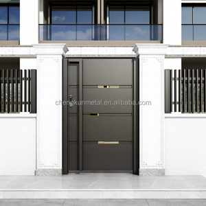 Puerta <span class=keywords><strong>de</strong></span> Patio Exterior <span class=keywords><strong>de</strong></span> <span class=keywords><strong>Aluminio</strong></span> para Centro Comercial, Precio <span class=keywords><strong>de</strong></span> Fábrica, con Sistema <span class=keywords><strong>de</strong></span> Deslizamiento Automático, Anticorrosión <span class=keywords><strong>y</strong></span> Servicios Integrados - Product Image 4