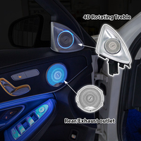 Lampe d'éclairage automobile KYNCHO pour Mercedes Classe C C205 Coupé, éclairage ambiant LED pour voiture, éclairage ambiant automobile, éclairage intérieur automobile