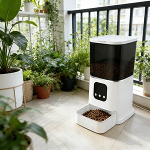 Comedero Automático para Mascotas, Directo de Fábrica, Control por Aplicación, Gran Capacidad - Product Image 1