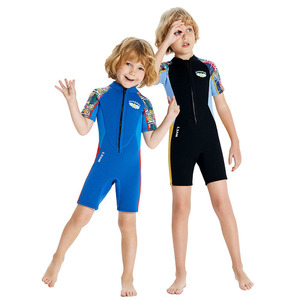 Combinaison de surf pour enfants 2,5 mm en néoprène <span class=keywords><strong>Shorty</strong></span> Combinaison de <span class=keywords><strong>plongée</strong></span> Enfants Garçons Filles Combinaison de bain thermique Combinaison de <span class=keywords><strong>plongée</strong></span> libre W207 - Product Image 1