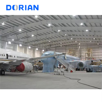 Kit de construction de hangar pour petits avions Henan Bâtiments préfabriqués en acier 50X100