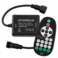 Guirlandes lumineuses à télécommande extérieure 750W-1500W Max Dimmable Interrupteur sans fil Gradateur