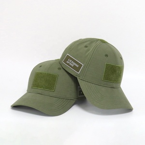 थोक कस्टम व्यक्तिगत हुक-एंड-लूप पहनने-प्रतिरोधी शूटिंग पुरुषों के 6 पैनल संरचित सामरिक बेसबॉल कैप - Product Image 3