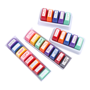 <span class=keywords><strong>Nuovo</strong></span> Timbro Foska per Premi Bambini, Colori Assortiti, per Commenti e Incoraggiamenti, Ideale per la Controllo dei Compiti dagli Insegnanti - Product Image 5