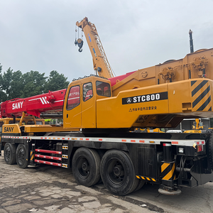 Grúa Móvil Hidráulica SAN Y de 80 Toneladas STC800, Pluma Telescópica de 80000 kg con Altura Máxima de Elevación de 68 m en Venta - Product Image 5