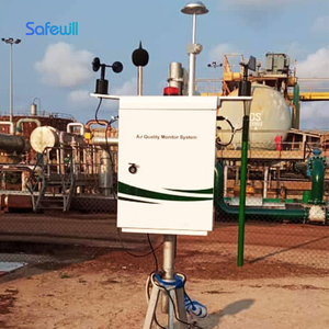 Safewill Automatic Outdoor Ambient 6 In 1 Weather Station Air <strong>Monitor</strong> SO2/CO/O3/NO2/VOC/PM2.5/PM10 Environment <strong>Monitoring</strong> <strong>System</strong> - Product Image 5