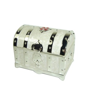 Hộp Nữ Trang Hợp Kim Tráng Men Cốp Xe Cổ Điển - Product Image 1