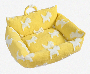 Cama para Mascotas con Diseño de Huellas de Gato y Perro, para Perros y Gatos de Tamaño Mediano y Pequeño - Product Image 6