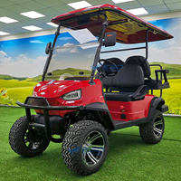 Véhicule électrique rétro tout-terrain pour le golf, 4 roues, buggy rehaussé, vente en gros