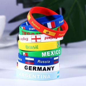 Nouveau Bracelet PVC Personnalisé 2026 pour la Soutien aux Compétitions Nationales, Bracelet d'Événement Personnalisé pour les Cheerleaders, Cadeau Promotionnel Étanche 23cm - Product Image 5