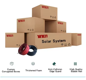 Hoàn thành hệ thống lắp đặt năng lượng mặt trời mái 5KW 10KW tắt hệ thống điện mặt trời cho nhà ở - Product Image 2