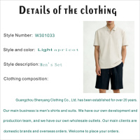 Ensemble de shorts en lin pour homme, couleur unie classique, léger, séchage rapide, décontracté, sport, été, costume pour homme