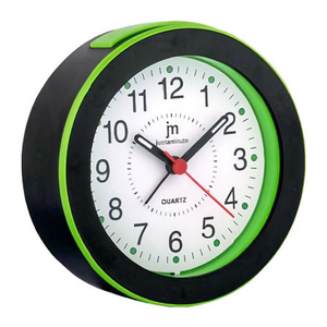 Reloj Despertador JUSTAMINUTE Verde y Negro JA7061TV - Product Image 2
