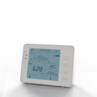 Digitale Dashboard Air Kwaliteit Temperatuur Vochtigheid CO2 Monitor Meting Meter Air Monitor CO2 Voor School Office Home