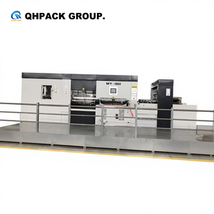 Machine de découpe et de rainurage automatique à grande vitesse QHPACK pour carton ondulé avec alimentation en fil conducteur - Product Image 1