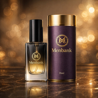 Flacon de lotion en verre dégradé noir de 15 ml avec pompe, emballage cosmétique dégradé personnalisé, coffret cadeau OEM
