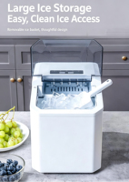 Machine à glaçons cylindriques pour la maison, les bars, les restaurants et les entreprises commerciales