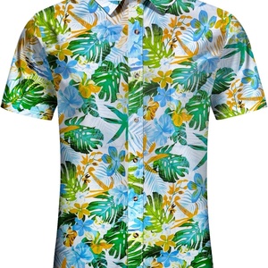 Business <b>Shirts</b> Men's Hawaiian <b>Shirt</b> Tops Vintage Short Sleeve Button Down Beach <b>Shirt</b> Male Tropical Floral Summer <b>Party</b> Holiday - Product Image 6