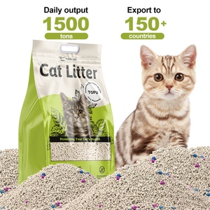 OEM ODM Strong Lock Odor Ball Bentonite <b>Cat</b> Litter Fast Clumping Low Dust High Absorbent Easy Clean Kitty Litter Sand - Product Image 1