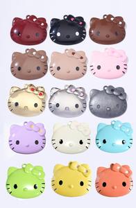 全钻石奢华蝴蝶吊饰爱心鞋鞋花DIY平底闪亮奢华设计师装饰品适用于手提箱 - Product Image 2