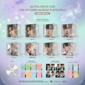 ALPHA DRIVE ONE - EUPHORIA / มินิอัลบั้มชุดที่ 1 (รุ่น JEWEL CASE) - Product Image 5