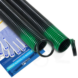 Resortes de Extensión para Puertas de Garaje de Alta Resistencia, 220 Libras, 25 Pulgadas de Largo, Extremos de Doble Bucle, Par de Resortes de Alta Elasticidad - Product Image 1