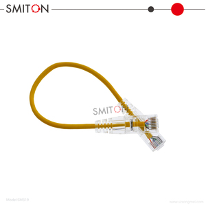 Câble de raccordement bleu ultra mince personnalisé UTP Cat6 Cat6A câble LAN <span class=keywords><strong>Ethernet</strong></span> 8P8C RJ45 plusieurs couleurs pour câbles de communication - Product Image 5