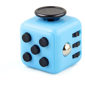 لعبة ترويجية لتخفيف التوتر والقلق، مكعب نرد دوار على شكل ماكارون، لعبة مكعب نرد دوار مربعة الشكل لتخفيف الضغط - Product Image 3