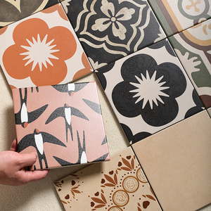 <span class=keywords><strong>Azulejos</strong></span> de Piso y Pared de Estilo Moderno Francés, Hechos a Mano, de Porcelana Antigua, Antideslizantes y Resistentes al Desgaste, para Dormitorio, Baño, Cocina, Hotel - Product Image 3