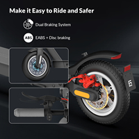 Trottinette électrique intelligente avec contrôle par application, écran LCD, régulateur de vitesse, clignotants LED, moteur de 350W, V30RPO 5th Wheel