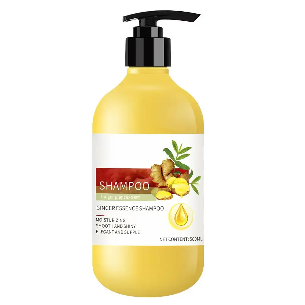 Atacado fábrica preço gengibre cabelo shampoo crescimento do cabelo shampoo e condicionador private label