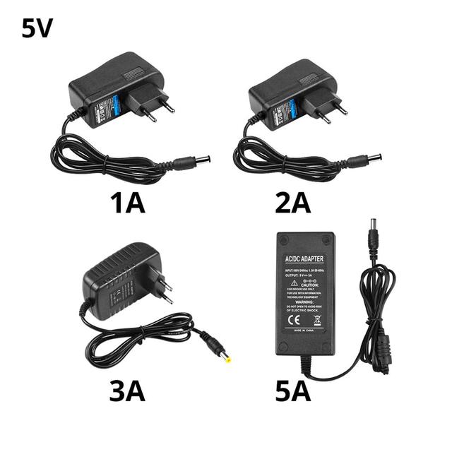 Dc 5v 12v 5 V 12 V 24v 1a 2a 3a 5a Volt Power Supply Universal Eu Us Plug Switching Adapter