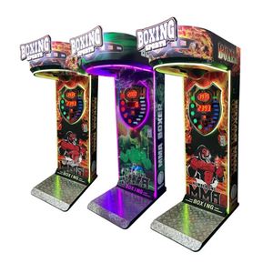 Durable Metal Punch Boxing Arcade Game <b>Machine</b> Coin Operated Sports <b>Amusement</b> with 1 Year Warranty Artberl YBE201 110V - Product Image 5