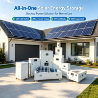Système solaire domestique le plus populaire 5kW 5kVA – Batterie de stockage résidentielle complète pour maison hors réseau