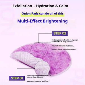 Almohadillas Exfoliantes <span class=keywords><strong>de</strong></span> Extracto <span class=keywords><strong>de</strong></span> Cebolla <span class=keywords><strong>de</strong></span> Marca Privada OEM, Tónico Facial Aclarante para el Cuidado <span class=keywords><strong>de</strong></span> la Piel, Almohadillas Exfoliantes para el Tratamiento del Acné - Product Image 4