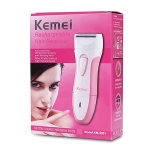 Depiladora Eléctrica KM 5001 para Mujer, Afeitadora Impermeable para Vello Púbico, Bikini, Axilas y Cuerpo, Depiladora Femenina para Eliminar el Vello - Product Image 6